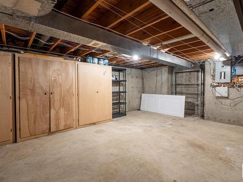 579 Wahstao Road, Edmonton, AB - Indoor Photo Showing Basement