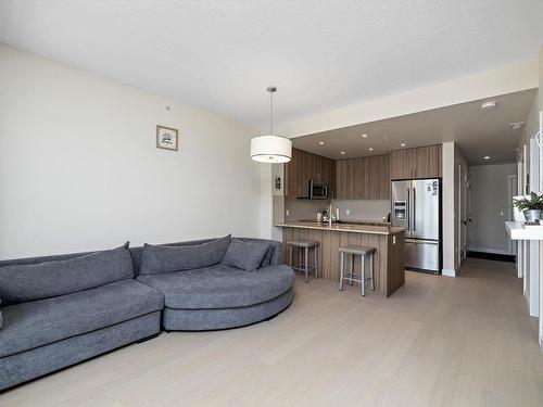 302 10140 150 Street, Edmonton, AB - Indoor Photo Showing Living Room