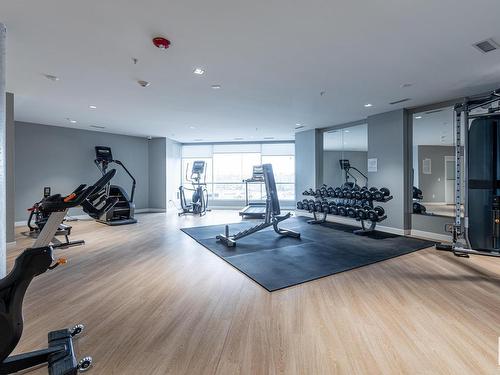 512 1316 Windermere Way, Edmonton, AB - Indoor Photo Showing Gym Room