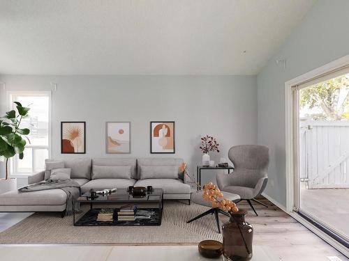 5642 19A Avenue, Edmonton, AB - Indoor Photo Showing Living Room