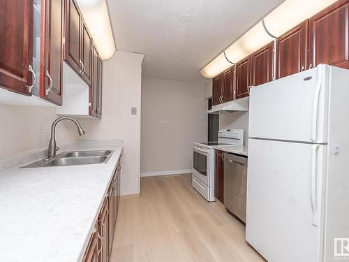 15742 107A Avenue, Edmonton, AB - Indoor Photo Showing Kitchen With Double Sink