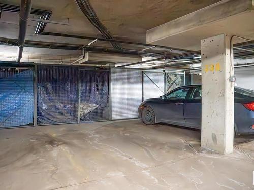 422 10407 122 Street, Edmonton, AB - Indoor Photo Showing Garage