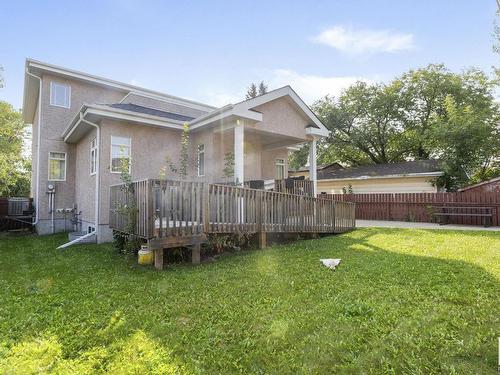 9512 154 Street, Edmonton, AB - Outdoor With Deck Patio Veranda