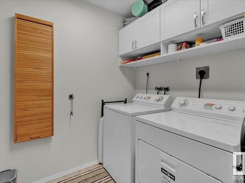 612 3 Perron Street, St. Albert, AB - Indoor Photo Showing Laundry Room