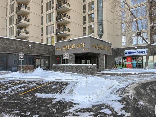 206 10149 Saskatchewan Drive, Edmonton, AB - Outdoor With Balcony