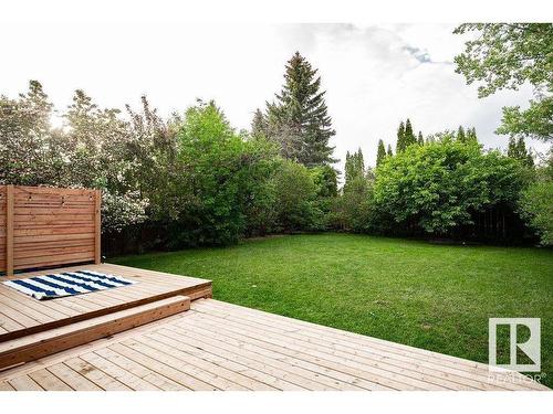 615 Wahstao Road, Edmonton, AB - Outdoor With Deck Patio Veranda With Backyard