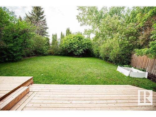 615 Wahstao Road, Edmonton, AB - Outdoor With Deck Patio Veranda With Backyard