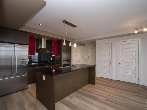 1307 10388 105 Street, Edmonton, AB - Indoor Photo Showing Kitchen