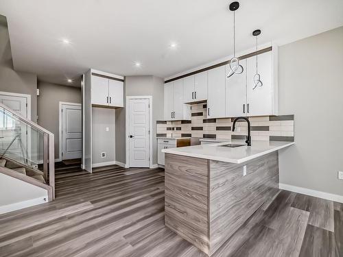 3724 67 Street, Beaumont, AB - Indoor Photo Showing Kitchen