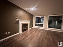 417 86 Street, Edmonton, AB  - Indoor Photo Showing Other Room With Fireplace 