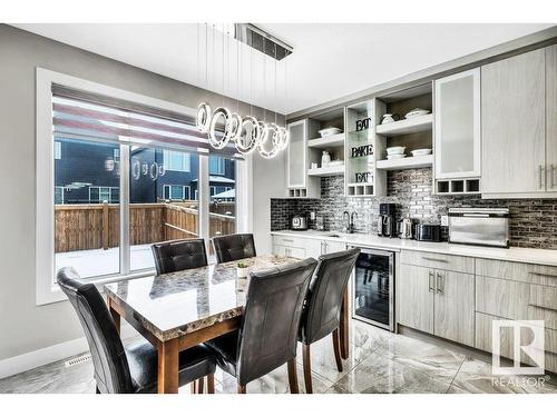 363 Glenridding Ravine Road, Edmonton, AB - Indoor Photo Showing Dining Room