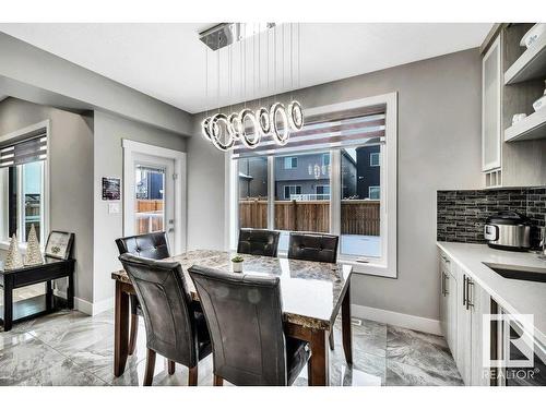 363 Glenridding Ravine Road, Edmonton, AB - Indoor Photo Showing Dining Room