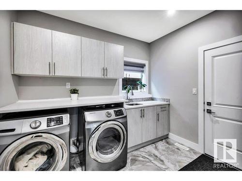 363 Glenridding Ravine Road, Edmonton, AB - Indoor Photo Showing Laundry Room