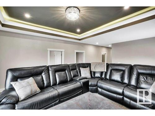 363 Glenridding Ravine Road, Edmonton, AB - Indoor Photo Showing Living Room