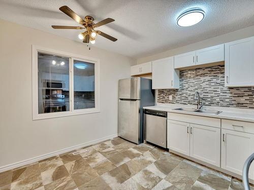 202 Morin Maze Maze, Edmonton, AB - Indoor Photo Showing Kitchen With Double Sink