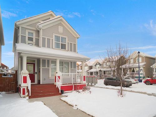 8404 24 Avenue Sw, Edmonton, AB - Outdoor With Deck Patio Veranda With Facade