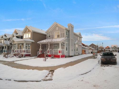 8404 24 Avenue Sw, Edmonton, AB - Outdoor With Deck Patio Veranda With Facade