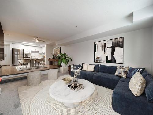 314 9504 182 Street, Edmonton, AB - Indoor Photo Showing Living Room