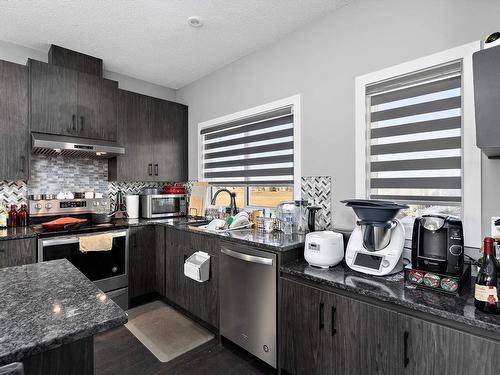 40 215 Saddleback Road, Edmonton, AB - Indoor Photo Showing Kitchen With Upgraded Kitchen