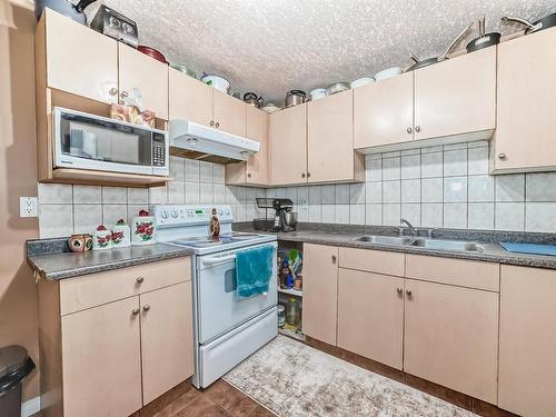 6344 166 Avenue, Edmonton, AB - Indoor Photo Showing Kitchen With Double Sink