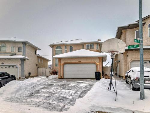 6344 166 Avenue, Edmonton, AB - Outdoor With Facade