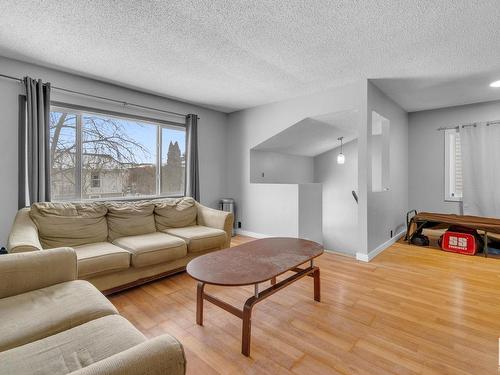 2111 53 Street, Edmonton, AB - Indoor Photo Showing Living Room