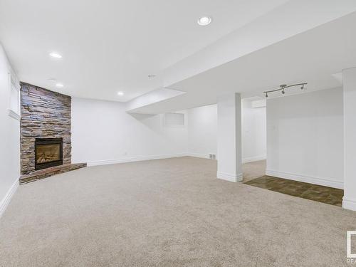 3020 Macneil Way, Edmonton, AB - Indoor With Fireplace