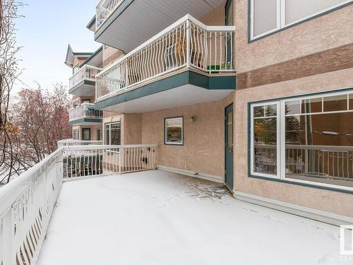 210 8909 100 Street, Edmonton, AB - Outdoor With Balcony With Exterior