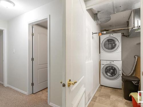 210 8909 100 Street, Edmonton, AB - Indoor Photo Showing Laundry Room