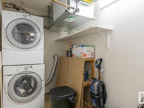 210 8909 100 Street, Edmonton, AB - Indoor Photo Showing Laundry Room