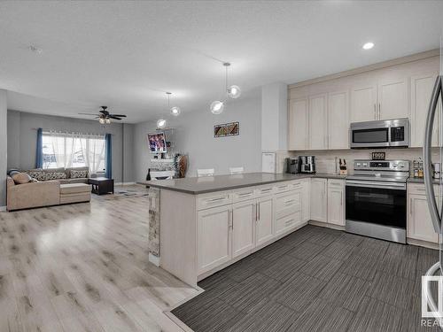 285 Ameena Drive, Leduc, AB - Indoor Photo Showing Kitchen