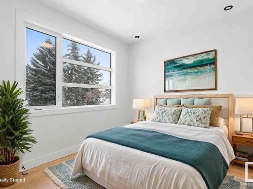 8504 148 Street, Edmonton, AB - Indoor Photo Showing Bedroom