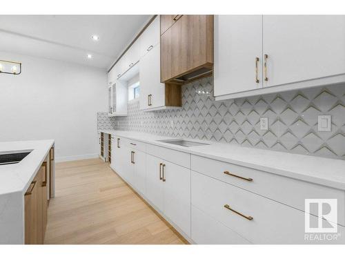 8504 148 Street, Edmonton, AB - Indoor Photo Showing Kitchen