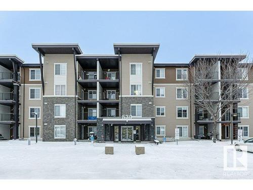 213 530 Watt Boulevard Sw, Edmonton, AB - Outdoor With Balcony With Facade