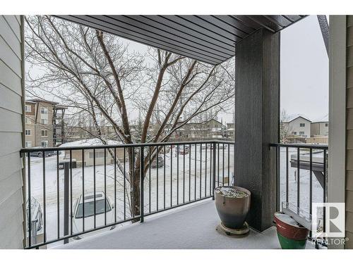 213 530 Watt Boulevard Sw, Edmonton, AB - Outdoor With Balcony With Exterior