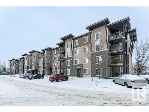 213 530 Watt Boulevard Sw, Edmonton, AB - Outdoor With Balcony With Facade