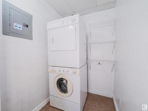 406 10707 102 Avenue, Edmonton, AB - Indoor Photo Showing Laundry Room