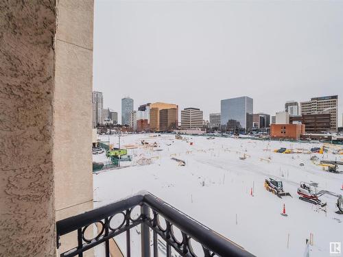 406 10707 102 Avenue, Edmonton, AB - Outdoor With Balcony With View