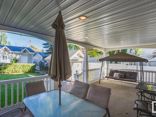 7314 Ada Boulevard, Edmonton, AB - Outdoor With Deck Patio Veranda With Exterior