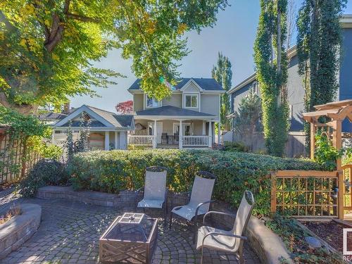 7314 Ada Boulevard, Edmonton, AB - Outdoor With Deck Patio Veranda With Facade