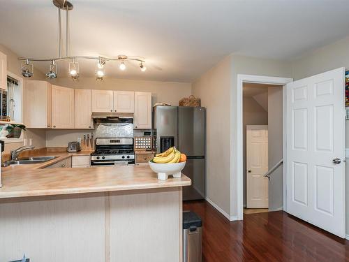 10516 108 Avenue, Edmonton, AB - Indoor Photo Showing Kitchen With Double Sink