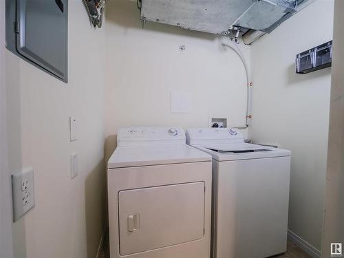 301 6925 199 Street, Edmonton, AB - Indoor Photo Showing Laundry Room