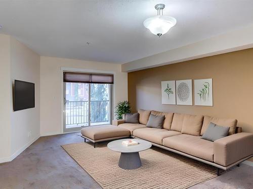 204 5816 Mullen Place, Edmonton, AB - Indoor Photo Showing Living Room