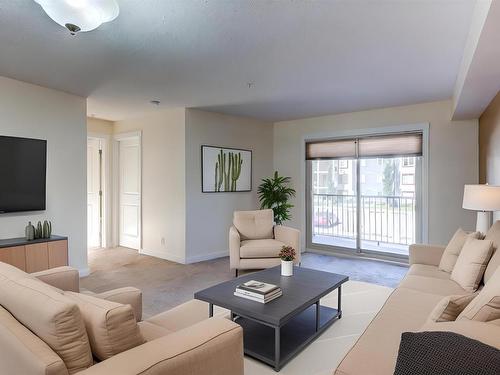 204 5816 Mullen Place, Edmonton, AB - Indoor Photo Showing Living Room