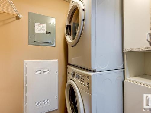 204 5816 Mullen Place, Edmonton, AB - Indoor Photo Showing Laundry Room