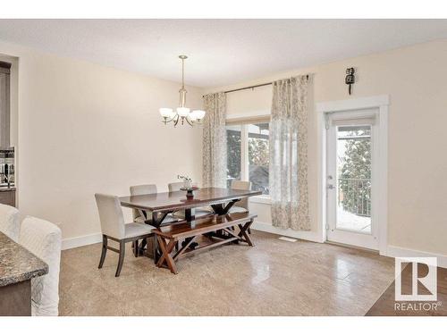 65 Caragana Way, Fort Saskatchewan, AB - Indoor Photo Showing Dining Room