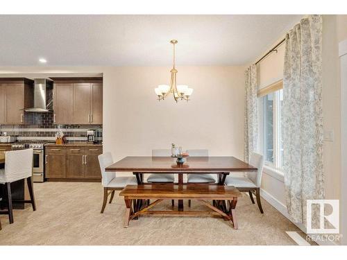 65 Caragana Way, Fort Saskatchewan, AB - Indoor Photo Showing Dining Room