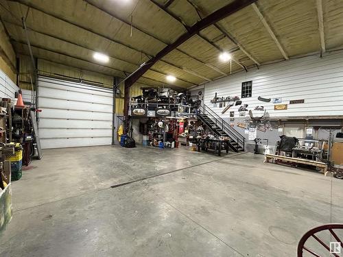 24001 Twp Rd 604, Rural Westlock County, AB - Indoor Photo Showing Garage