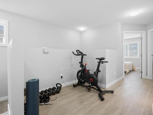 9863 73 Avenue, Edmonton, AB - Indoor Photo Showing Gym Room