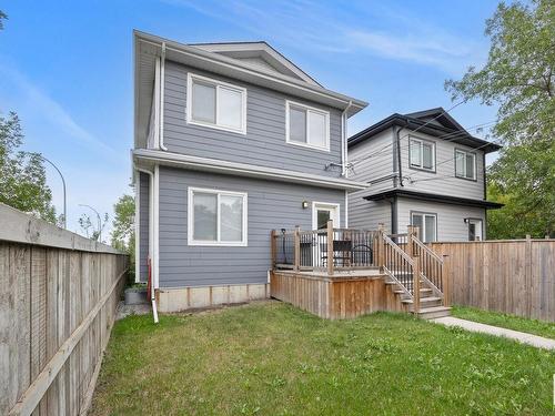 9863 73 Avenue, Edmonton, AB - Outdoor With Deck Patio Veranda